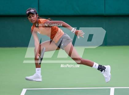 Thumbnail 2 in Round Rock Westwood vs Memorial (UIL 6A Team Tennis Final) photogallery.