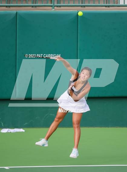 Thumbnail 1 in Round Rock Westwood vs Memorial (UIL 6A Team Tennis Final) photogallery.
