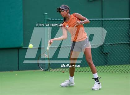 Thumbnail 3 in Round Rock Westwood vs Memorial (UIL 6A Team Tennis Final) photogallery.