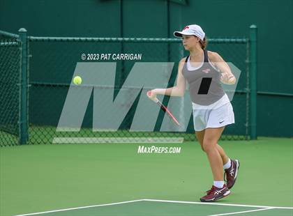 Thumbnail 3 in Round Rock Westwood vs Memorial (UIL 6A Team Tennis Final) photogallery.
