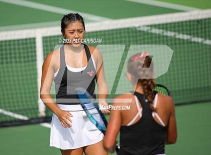 Thumbnail 1 in Round Rock Westwood vs Memorial (UIL 6A Team Tennis Final) photogallery.