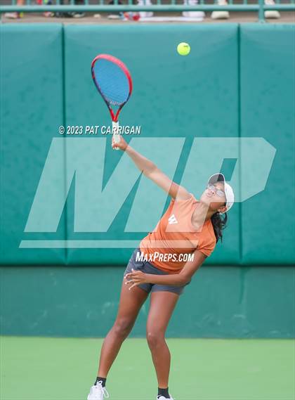Thumbnail 3 in Round Rock Westwood vs Memorial (UIL 6A Team Tennis Final) photogallery.