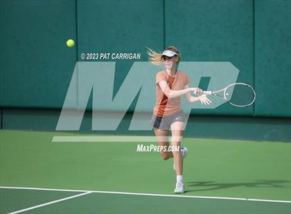 Thumbnail 1 in Round Rock Westwood vs Memorial (UIL 6A Team Tennis Final) photogallery.