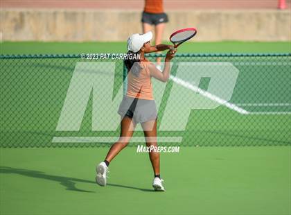 Thumbnail 3 in Round Rock Westwood vs Memorial (UIL 6A Team Tennis Final) photogallery.