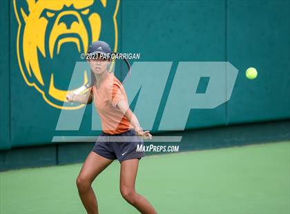 Thumbnail 3 in Round Rock Westwood vs Memorial (UIL 6A Team Tennis Final) photogallery.