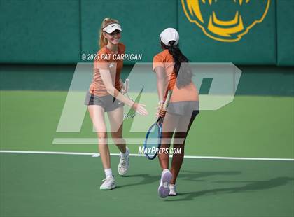 Thumbnail 3 in Round Rock Westwood vs Memorial (UIL 6A Team Tennis Final) photogallery.