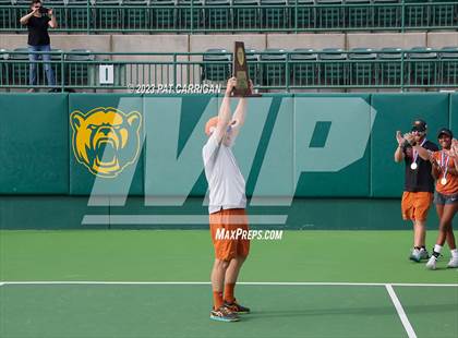 Thumbnail 1 in Round Rock Westwood vs Memorial (UIL 6A Team Tennis Final) photogallery.