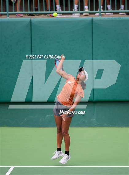 Thumbnail 1 in Round Rock Westwood vs Memorial (UIL 6A Team Tennis Final) photogallery.