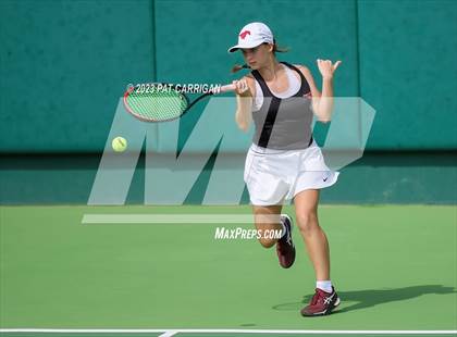Thumbnail 3 in Round Rock Westwood vs Memorial (UIL 6A Team Tennis Final) photogallery.