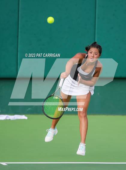 Thumbnail 3 in Round Rock Westwood vs Memorial (UIL 6A Team Tennis Final) photogallery.