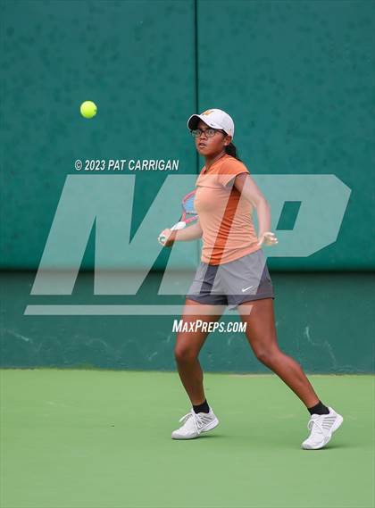 Thumbnail 3 in Round Rock Westwood vs Memorial (UIL 6A Team Tennis Final) photogallery.