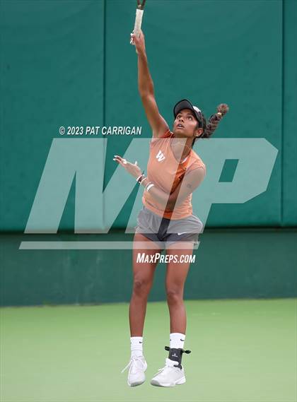 Thumbnail 1 in Round Rock Westwood vs Memorial (UIL 6A Team Tennis Final) photogallery.