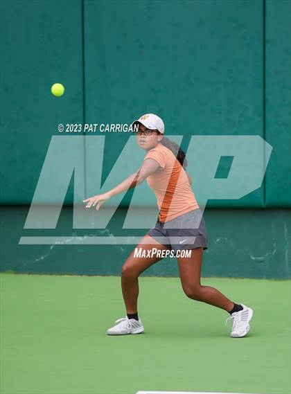 Thumbnail 1 in Round Rock Westwood vs Memorial (UIL 6A Team Tennis Final) photogallery.