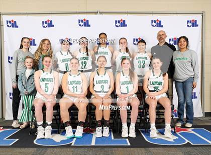Thumbnail 2 in Newcastle vs. Westbrook (UIL 1A Basketball Semifinal Medal Ceremony) photogallery.