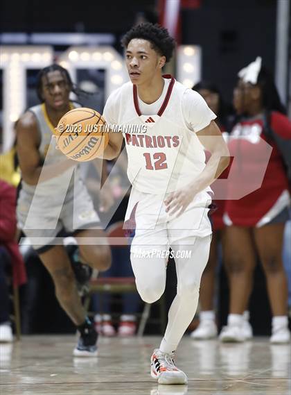 Thumbnail 2 in Sandy Creek vs. St. Francis Academy (King Cotton Classic) photogallery.