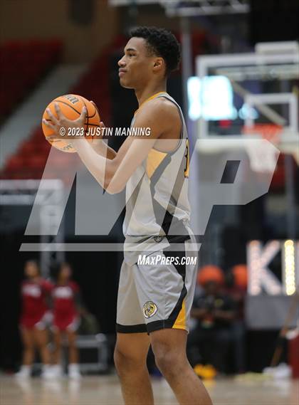 Thumbnail 2 in Sandy Creek vs. St. Francis Academy (King Cotton Classic) photogallery.