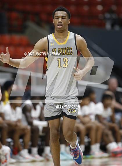 Thumbnail 2 in Sandy Creek vs. St. Francis Academy (King Cotton Classic) photogallery.