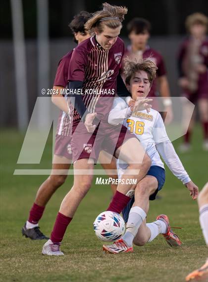 Thumbnail 2 in Oak Hall vs. Community Christian photogallery.