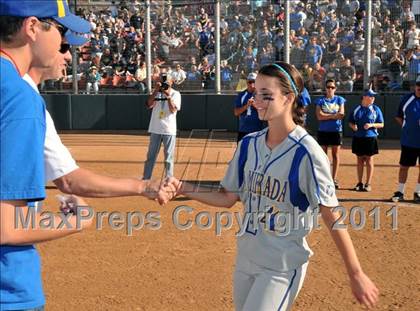 Thumbnail 2 in La Mirada vs. Camarillo (CIF SS D2 Final) photogallery.