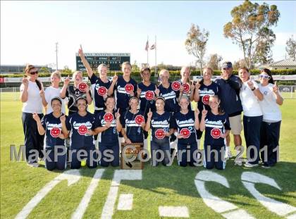 Thumbnail 1 in La Mirada vs. Camarillo (CIF SS D2 Final) photogallery.