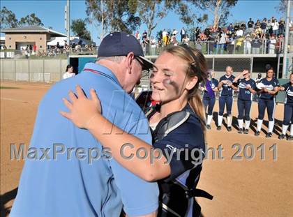 Thumbnail 1 in La Mirada vs. Camarillo (CIF SS D2 Final) photogallery.