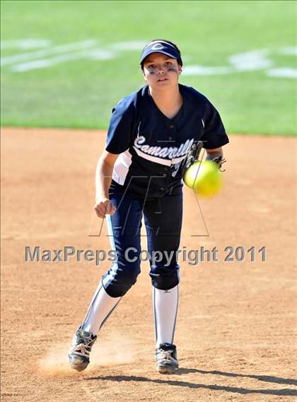 Thumbnail 1 in La Mirada vs. Camarillo (CIF SS D2 Final) photogallery.