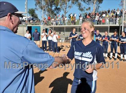 Thumbnail 3 in La Mirada vs. Camarillo (CIF SS D2 Final) photogallery.