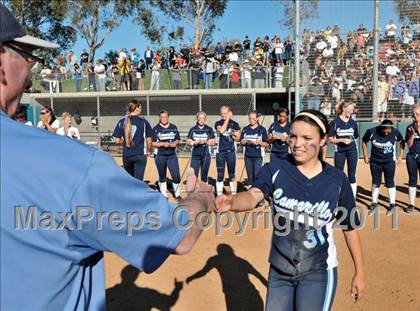 Thumbnail 1 in La Mirada vs. Camarillo (CIF SS D2 Final) photogallery.