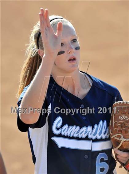 Thumbnail 2 in La Mirada vs. Camarillo (CIF SS D2 Final) photogallery.