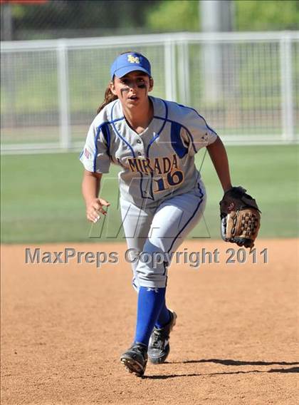 Thumbnail 1 in La Mirada vs. Camarillo (CIF SS D2 Final) photogallery.
