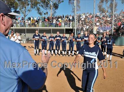 Thumbnail 2 in La Mirada vs. Camarillo (CIF SS D2 Final) photogallery.