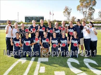 Thumbnail 2 in La Mirada vs. Camarillo (CIF SS D2 Final) photogallery.