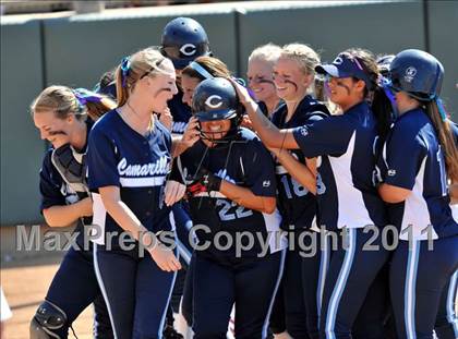 Thumbnail 3 in La Mirada vs. Camarillo (CIF SS D2 Final) photogallery.