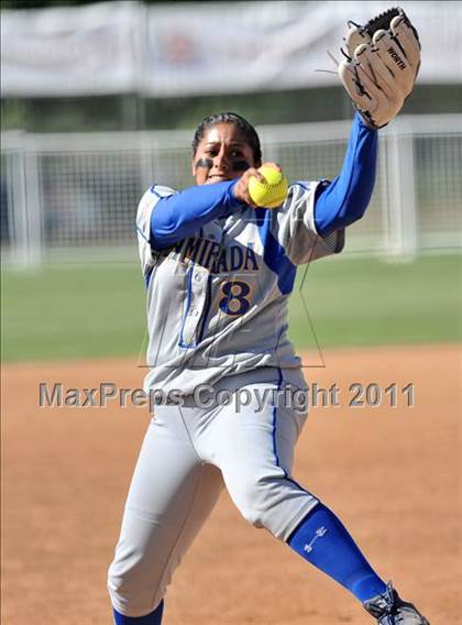 Thumbnail 1 in La Mirada vs. Camarillo (CIF SS D2 Final) photogallery.