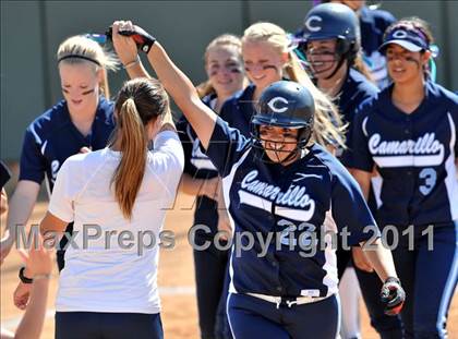 Thumbnail 3 in La Mirada vs. Camarillo (CIF SS D2 Final) photogallery.