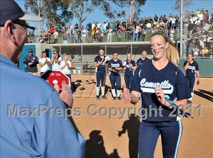 Thumbnail 1 in La Mirada vs. Camarillo (CIF SS D2 Final) photogallery.