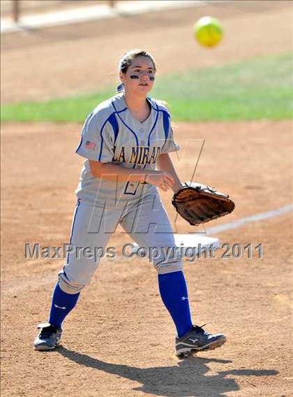 Thumbnail 2 in La Mirada vs. Camarillo (CIF SS D2 Final) photogallery.