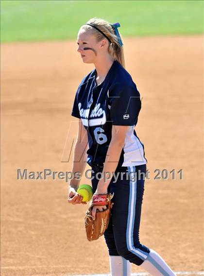 Thumbnail 1 in La Mirada vs. Camarillo (CIF SS D2 Final) photogallery.