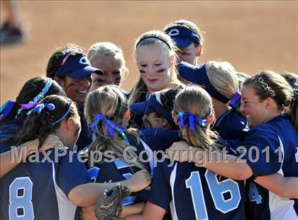 Thumbnail 2 in La Mirada vs. Camarillo (CIF SS D2 Final) photogallery.