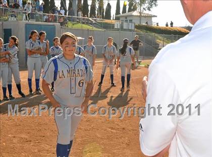 Thumbnail 1 in La Mirada vs. Camarillo (CIF SS D2 Final) photogallery.