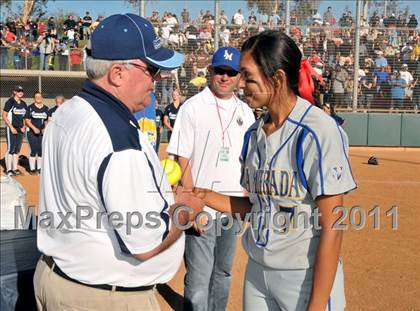 Thumbnail 3 in La Mirada vs. Camarillo (CIF SS D2 Final) photogallery.