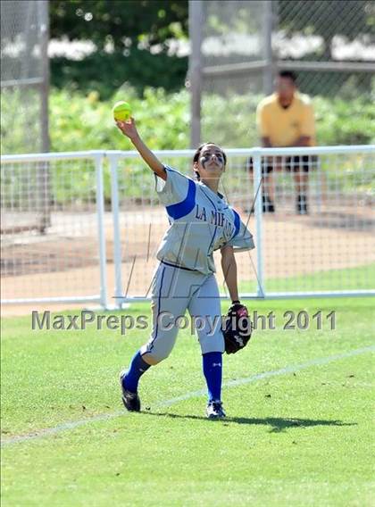 Thumbnail 3 in La Mirada vs. Camarillo (CIF SS D2 Final) photogallery.