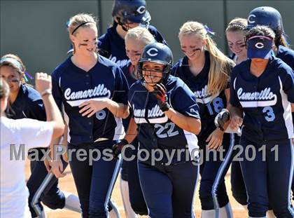 Thumbnail 3 in La Mirada vs. Camarillo (CIF SS D2 Final) photogallery.