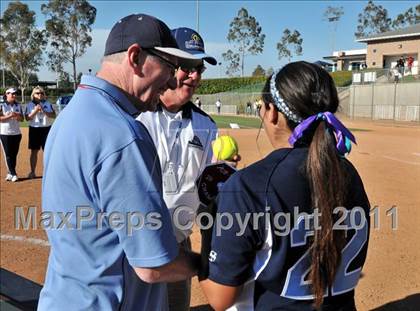 Thumbnail 3 in La Mirada vs. Camarillo (CIF SS D2 Final) photogallery.