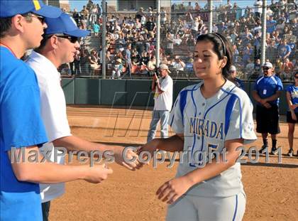 Thumbnail 3 in La Mirada vs. Camarillo (CIF SS D2 Final) photogallery.