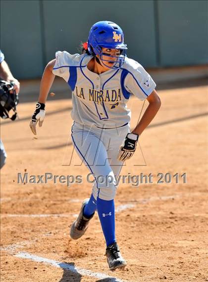 Thumbnail 1 in La Mirada vs. Camarillo (CIF SS D2 Final) photogallery.