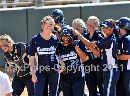 Thumbnail 2 in La Mirada vs. Camarillo (CIF SS D2 Final) photogallery.