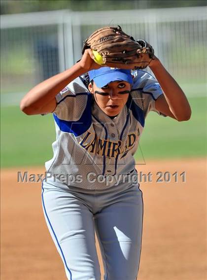 Thumbnail 2 in La Mirada vs. Camarillo (CIF SS D2 Final) photogallery.