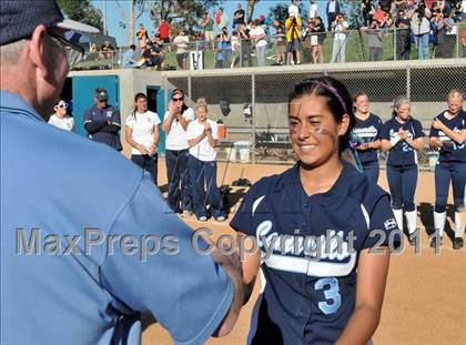 Thumbnail 1 in La Mirada vs. Camarillo (CIF SS D2 Final) photogallery.