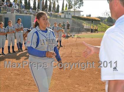 Thumbnail 3 in La Mirada vs. Camarillo (CIF SS D2 Final) photogallery.